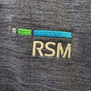 RSM GOLF CLASSIC - Pebble Beach Gray Polo with Embroidered Logo
